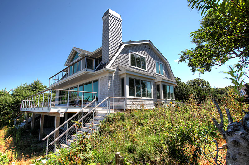 After photo of renovated house on Cape Cod, MA